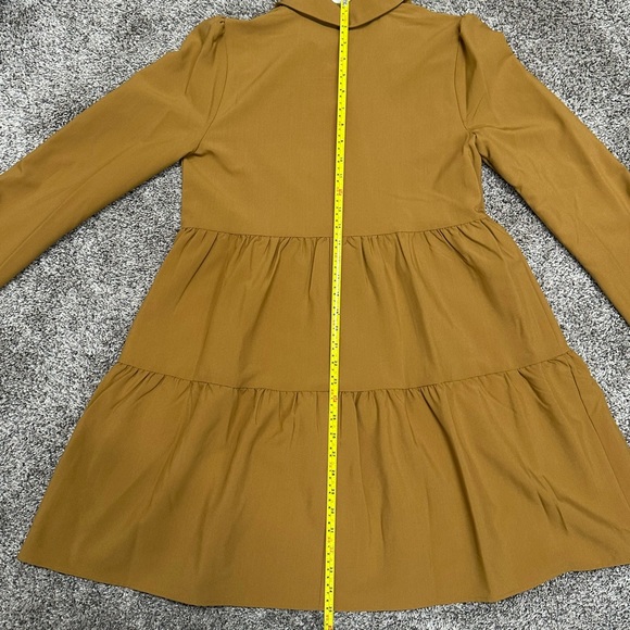💛💛COPPER KEY MUSTARD COLOR A LINE DRESS SZ Small 💛💛NWT - Picture 15 of 16